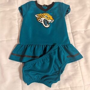 Toddler Jacksonville jaguars outfit